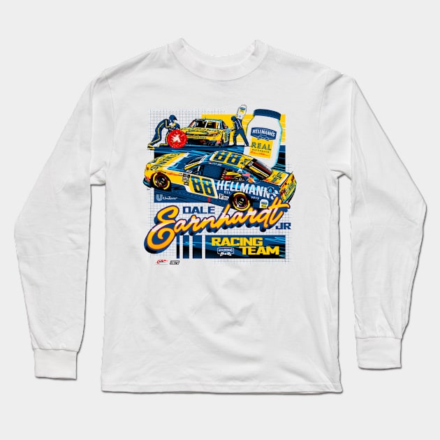 Dale Earnhardt Jr. Hellmann's Long Sleeve T-Shirt by art.Hamdan